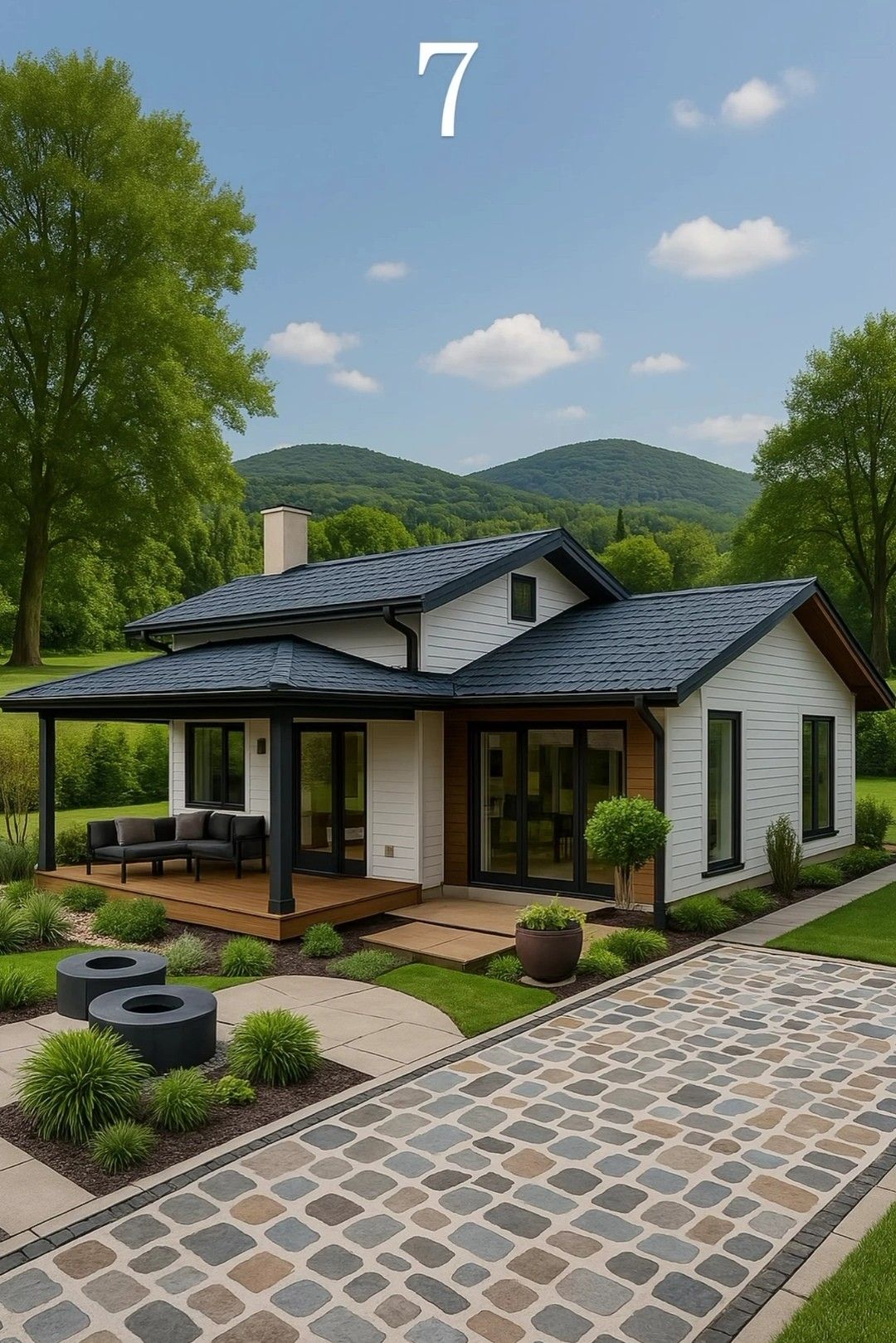 Çelik Evlerde Doğayla Uyumlu Peyzaj Fikirleri